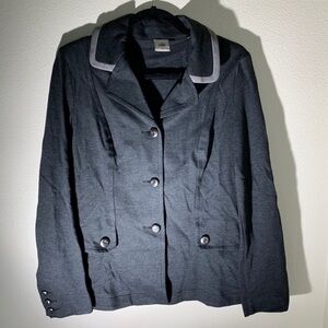 Cabi Blazer Jacket Size Medium Black button Suit jacket casual